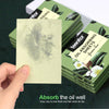 Teenitor 800 Counts Natural Green Tea Oil Control Film, Oil Absorbing Sheets for Oily Skin Care, Blotting Paper