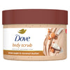 Dove Scrub Brown Sugar & Coconut Butter For Silky Smooth Skin Body Scrub Exfoliates & Restores Skin's Natural Nutrients 10.5 oz