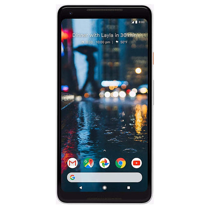 Google Pixel 2 XL 64GB - White and Black - GSM/CDMA - 4G LTE - Factory Unlocked - G011C