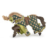 Papo Weapon Master Dragon Horse Toy, Green/Gold