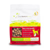 smallbatch Pets Freeze-Dried Beef Bites for Dogs & Cats, 7 oz, Made in The USA, Organic Produce, Humanely Sourced Meat, Single Source Protein, Mixer & Topper, Healthy, with Papaya and Probiotics