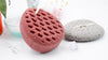 BAIMEI Bath Sponge, Sponge Loofah Body Scrubber, Shower Pouf Cleaning Loofahs Sponge, Shower Use Sponge (Pink Grey)