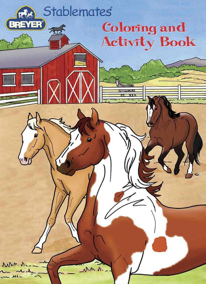 breyer stablemates coloring & activity book