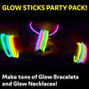 Glow Sticks Bulk Party Favors 100pk - 8