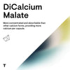 Thorne Calcium - (Formerly DiCalcium Malate) - Chelated Calcium for Enhanced Absorption with DimaCal for Bone Density Support - 120 Capsules