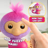 Fingerlings 2023 NEW Interactive Baby Monkey Reacts to Touch - 70+ Sounds & Reactions - Charli (Purple)