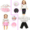 18 inch Doll Clothes Accessories for Girl Doll Clothes(10 Set)