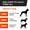 Hemp Calming Chews for Dogs - Dog Calming Treats - Anxiety Relief Treats - Dog Calming Chews - Stress - Sleep Calming Aid - Health & Wellness Supplements for Dog Separation Barking - 120 Treats