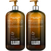 MAJESTIC PURE Apple Cider Vinegar Shampoo and Avocado Coconut Conditioner Set - Restores Shine & Reduces Itchy Scalp, Dandruff & Frizz - Sulfate Free, for All Hair Types, Men and Women - 2 x 16 fl oz