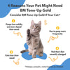 Pet Wellbeing BM Tone-Up Gold for Cats - Vet-Formulated - Diarrhea & Loose or Runny Stools - Natural Herbal Supplement 2 oz (59 ml)