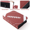 Mlikero 400 Pockets Football Card Binder, Football Trading Cards, Display Case with Football Card Sleeves Card Holder Protectors Set for Football Cards