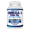 Arazo Nutrition Wild Caught Omega 3 Fish Oil - 120 Soft Gels - 4,080mg High EPA 1200mg DHA 900mg Lemon Flavor Burpless Softgels