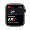 Apple Watch SE (GPS + Cellular, 44mm) - Space Gray Aluminum Case with Black Sport Band (Renewed)