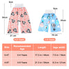 MOEMOE BABY Diaper Pants Waterproof Potty Training Pants Nighttime Bedwetting Uderwear for Kids Pack of 2 Pink M