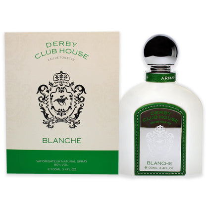 Armaf Derby Club House Blanche EDT Spray Men 3.4 oz