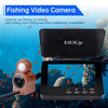 EIOUp Underwater Camera Viewing System - Advanced Under Water Fish Camera with HD Large Touchscreen Display - Temperature Sensing and Depth of Water Sensing Camera - Kayak Fishing-Ice Fishing Gear