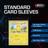 BCW 100-Count Card Toploaders and Card Sleeves