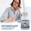 Premium Choline - 500 mg - 120 Veggie Capsules - by DOCTOR RECOMMENDED SUPPLEMENTS - Supports Cognitive Health, Memory & More