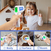 Berrcom Non Contact Forehead Thermometer Digital No-Touch Infrared Thermometer 3 in 1 for Adults and Kids Fever Check Thermometer Temperature Gun for Baby