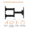 Amazon Basics Full Motion Articulating TV Monitor Wall Mount for 26