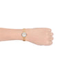 Fossil Women's Virginia Quartz Stainless Steel Three-Hand Watch, Color: Rose Gold Glitz (Model: ES3284)