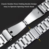 Niziruoup Stainless Steel Watch Band Quick Release 16mm 18mm 20mm 22mm Universal Classic Premium Brushed Metal Watch Strap Smartwatch Replacement Band Men Women fit Most Traditional Watches