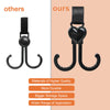 5 Pack Stroller Hooks for Hanging Bags and Shopping, (3+2) Stroller Hooks for Bags, Adjustable Hook, Multipurpose Organizer Hook Clip