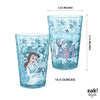 Zak Designs 14.5oz Disney Princess Nesting Tumbler Set Includes Durable Plastic Cups, Fun Drinkware is Perfect for Kids, 4pk ( Belle & Jasmine & Ariel), PYRP-0731