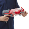 NERF Elite Disrupter Blaster, 6-Dart Rotating Drum, Slam Fire, Translucent Red, Easter Games, Kids Toys, or Basket Stuffers (Amazon Exclusive)