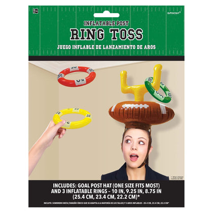 Multicolor Inflatable Post Ring Toss Game - 1 Pc. - Fun & Engaging Entertainment - Make Your Event Unforgettable - Perfect for Themed Parties