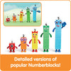 hand2mind Numberblocks Friends One to Five Figures, Toy Figures Collectibles, Small Cartoon Figurines for Kids, Mini Action Figures, Character Figures, Play Figure Playsets, Imaginative Play Toys