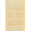 Wooden Door Knob Hanger, Please Do Not Disturb (3.25 x 9.5 in, 12-Pack)