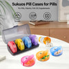 Weekly Pill Organizer 7 Day 2 Times a Day, Sukuos Large Daily Pill Cases for Pills/Vitamin/Fish Oil/Supplements, BPA Free Pill Box, Easy to Clean