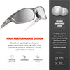 X LOOP Polarized Sports Sunglasses for Men - Wrap Around UV400 Baseball Running Cycling Driving Fishing Golf Glasses