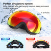 EXP VISION Snowboard Ski Goggles Men Women Youth, Anti Fog OTG Winter Snow Goggles Spherical Detachable Lens