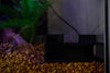 Chatelet Aquarium Underground Tunnel | Fish & Shrimp Hideout for Aquariums | Unique Underground Viewing Tunnel | Made in USA (Corner Tunnel, Black)