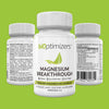 BiOptimizers Magnesium Breakthrough Supplement 4.0 - Has 7 Forms of Magnesium: Glycinate, Malate, Citrate, and More - Natural Sleep and Brain Supplement - 60 Capsules