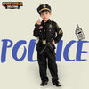 Spooktacular Creations Police Costume for Kids, Cop Costume Outfit Set for Halloween Role-playing, Carnival Cosplay, Themed Parties (Small (5-7 yr))