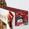 Red Christmas Table Runner - Snowman Rustic Christmas Birds Table Runners Winter Farmhouse Kitchen Dining Table Decoration for Indoor Outdoor Home Holiday Party Decor 13 x 72 Inch (13x72 in)