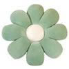 Flower Pillow, Flower Shaped Throw Pillow Flower Floor Pillow Soft Seating Cushion Room Decor Plush Pillow for Bedroom, Sofa, Bed, Reading (15 inch, Green)