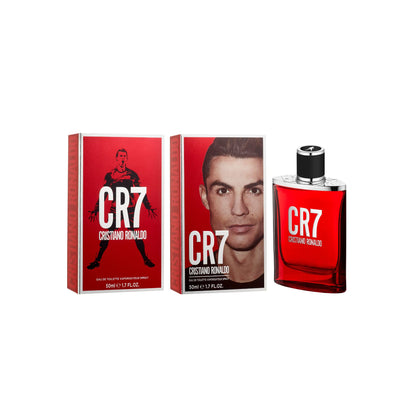 Cristiano Ronaldo - CR7 - Eau de Toilette Spray For Men - Aromatic Woody Fragrance With Notes of Bergamot, Sandalwood and Musk - 1.7 oz