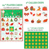 Funnlot Christmas Bingo Game for Large Group Christmas Party Games for Kids 24 Players Christmas Activities Christmas Bingo Cards for School Classroom Family Activities Christmas Party Supplies