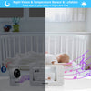 DoHonest Baby Monitor HD 1080P Camera Audio Home Wireless 5 Display Infant Video Monitoring Remote Pan Tilt Infrared Night Vision 1000ft Range Temperature Sensor S06