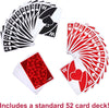 Mattel Games Wild Twists Playing Cards by Mattel Games UNO Brand, 2 Sets of a Standard 52-Card Deck Plus 8 Special Wild Cards, 2-Pack in Storage Tin [Amazon Exclusive]