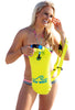 New Wave Swim Buoy - Swim Safety Float and Drybag for Open Water Swimmers, Triathletes, Kayakers and Snorkelers, Highly Visible Buoy Float for Safe Swim Training (PVC 15 Liter Yellow)