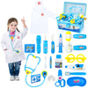 Doctor Kit for Toddlers 3-5 Year Old Kids Toys for 2 3 Year Old Girls Boys Pretend Play Dress Up Educational Dentist Doctor Set Costume Medical Kit Role Play Easter Birthday Gifts for 2 3 4 5 6