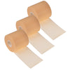 3 Pieces Athletic Pre Wrap Tape for Hair Foam Underwrap Tape Sports Pre-wrap Athletic Tape Underwrap for Hair Ankle Wrists Knees Sports 2.75 Inch by 30 Yards(Beige)