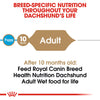 Royal Canin Breed Health Nutrition Dachshund Loaf in Gravy Pouch Dog Food, 3 oz Pouch (Pack of 12), 723085