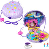 Polly Pocket Travel Toys, Purse Playset with Micro Polly and Mermaid Dolls, Accessories, Activities and Stickers, Seashell Shape (Amazon Exclusive)