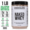 Naked Whey 1LB - All Natural Grass Fed Whey Protein Powder, Organic Chocolate, and Coconut Sugar - No GMO, No Soy, and Gluten Free, Aid Growth and Recovery - 12 Servings